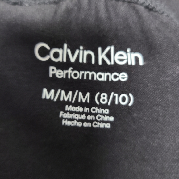Kids Calvin Klein Performance Leggings Pants - Picture 8 of 10